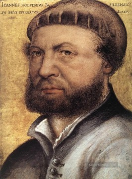  Hans Werke - Selbst Porträt Renaissance Hans Holbein jüngere